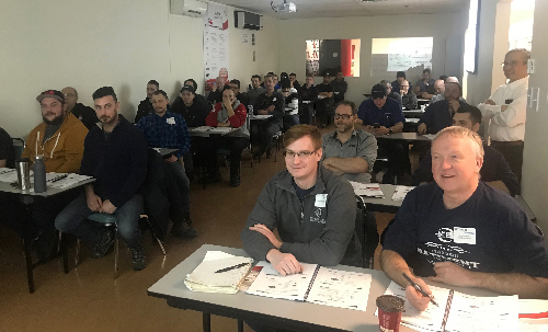 Training at Enertrak - March 2019